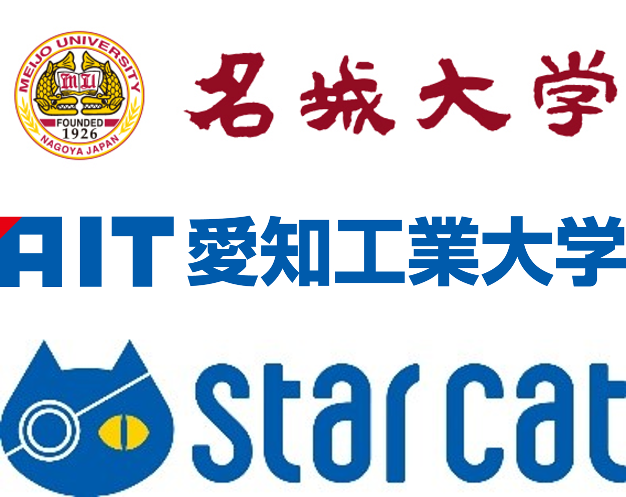 プレスリリース＞名城大学、愛知工業大学、スターキャットが
